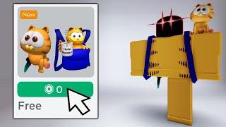 HURRY! GET 25+ FREE ROBLOX ITEMS AND FREE GARFIELD KORBLOX NOW! 