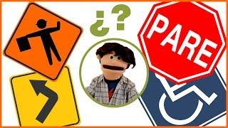 Tipos de señales de tránsito  