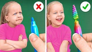 HOW TO TEACH YOUR KID ESSENTIAL THINGS || Smart Parenting Hacks