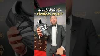 I Wore Football Boots To The Ballon d'Or! 