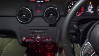 Audi A1 S Line night lights & interior