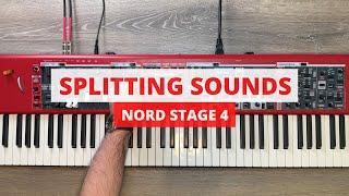 Nord Stage 4 - Creating Split Sound Programs