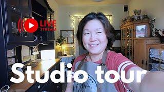 Studio tour #livestream