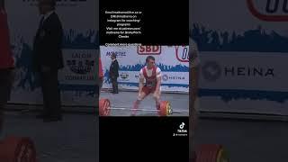 LOSING 3 TOES SUMO DEADLIFTING 