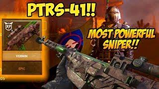 Call of Duty WWII PTRS-41 Gameplay! | New Overpowered DLC Weapon!