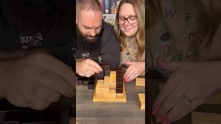 3D Tetris But Make It Strategic! Come Play Quadefy With Us! #boardgames #gamenight #couple #fun