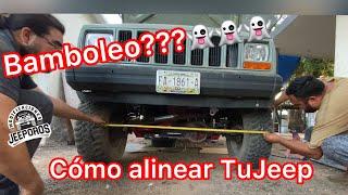 Cómo Eliminar el Bamboleo de Tu Jeep con esta Alineación by Jeeporos Modificaciones 