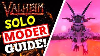 Valheim - How To Solo Moder - EASY Moder Boss Guide!