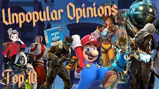 Unpopular Opinions - 10 Video Games That I Think Get Too Much Praise