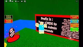 Roblox мои любимые команды в free admin