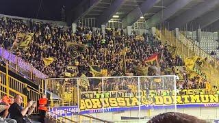 BVB Fans Away at Brugge | Champions League Match Club Brugge vs Borussia Dortmund 0:3 "18.09.2024"