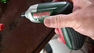 Испытания старого Bosch IXO