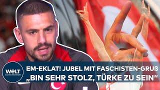 EM 2024: Skandal in Leipzig! "Sehr stolz, Türke zu sein" Demiral feiert mit rechtsextremem Wolfsgruß