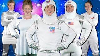 Astronauts! Children's Song - Kids Space Adventure | Bounce Patrol