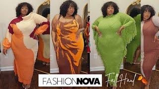 It's Fall Season!! Fashion Nova Curve Fall Try On Haul | Victoria Lashay