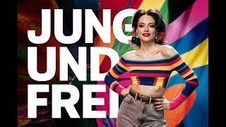 German Pop Music - Neue Deutsche Welle 1980s Style "Jung und Frei"