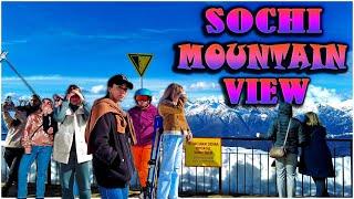 Rosa Khutor Peak - The Most Beautiful Mountain in the Sochi region - ️ Walking Tour. Russia 2023