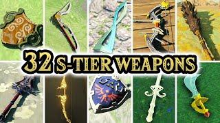 How to Get All 32 RAREST Weapons - Zelda Tears of the Kingdom