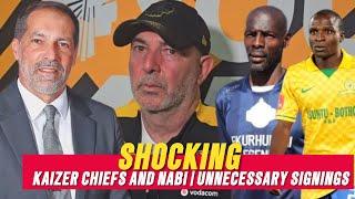 SHOCKING  Kaizer Chiefs: Nabi In Big Trouble—“ No Progress At All.” | Roger de Sa Shocks Everyone.