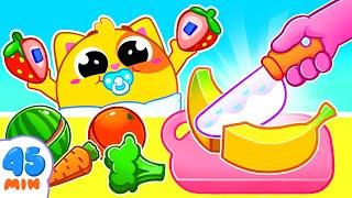 Toy Fruits Learning for Kids | Funny Songs For Baby & Nursery Rhymes by Toddler Zoo