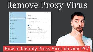 How to Remove Proxy Virus | 127.0.0.1:8080