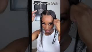 Affordable 2x6 Closure Quick Weave  6 Inch Deep Lace w/ Buss Down Straight Tutorial Ft.#ulahair ​