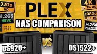 Synology DS920+ vs DS1522+ NAS Plex NAS - Which is Best?