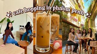 café hopping in Phnom Penh | blue espresso bar, flat white cafe, la chronique nuk | CAMBO VLOG 