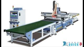 Auto loading and unloading cnc machining center