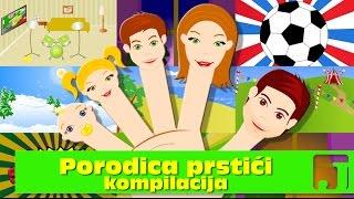 Porodica Prstići - kompilacija | Finger Family | Dečije pesme | Jaccoled