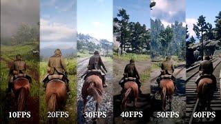 |10 Fps| vs |20 Fps| vs |30 Fps| vs |40 Fps| vs |50 Fps| vs |60 Fps|