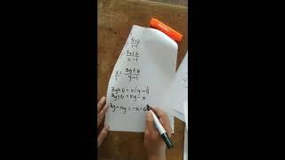 Graphing Rational Functions and determining its Domain and Range Part 2 (GeneralMathematics/Algebra)