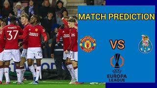 MATCH PREDICTION IN FTS 25 | MANCHESTER UNITED - PORTU | EUROPA LEAGUE 