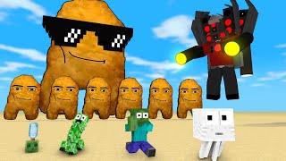 Minecraft Mobs : Gegagedigedagedago vs TITAN - Minecraft Animation