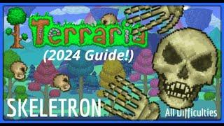 Terraria - How To Beat Skeletron Easy! (2024 1.4.4 Guide)