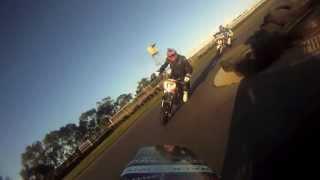 A Lap of Stony Creek - Onboard Yamaha WR 450 SM Supermotard