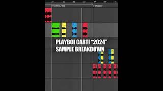 Sample Breakdown "2024"     #2024music #kanyewest #iammusic #playboicarti #sample #shorts