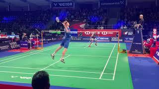 BADMINTON GREAT ANGLE 4K | Gemke - Antonsen | Victor Denmark Open 2021 