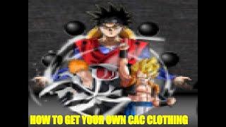 How to get your own CAC clothing in Anime Cross 2! (Last Ax2 Video)