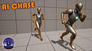 AI Sight Detection And Chase - Unreal Engine 5 Tutorial