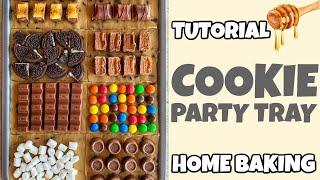 How to make a Cookie Party Tray! Recipe tutorial #Shorts