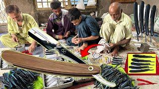 Fantastic Process of Making High Quality Barber’s Shaving Razors / Mass Production Process