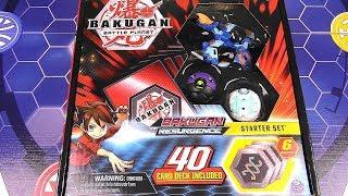 BAKUGAN RESURGENCE AQUOS PYRAVIAN 40 CARD STARTER SET! Bakugan Battle Planet