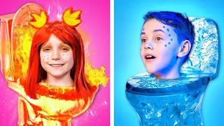 ¡Ember Y Wade De Elementos Tienen Hijos! Fire VS Ice  ¡Trucos Para Padres por WHIZZPOP!