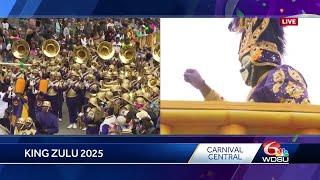 St. Augustine Marching 100 honors King Zulu during parade