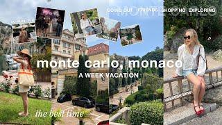 monte carlo, monaco vacation vlog | an amazing trip (going out, exploring, & shopping)