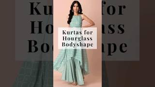 Kurtis for Hourglass Shape ⌛ Ethnic Wear ️ Indian Outfits #fashion #shorts #viral #youtubeshorts