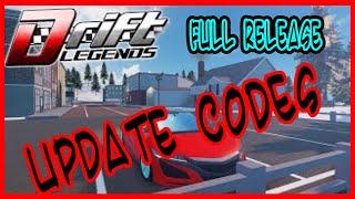 [FULL RELEASE UPDATE] Drift Legends Codes (Roblox)