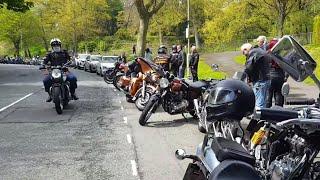 Triumph Bonneville T120 Ride Out #33. Northern Rockers Rumble, may 2023, sat morning. video 4/5