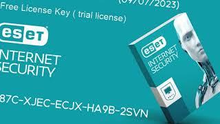 ESET NOD32 ANTIVIRUS Free Trial License activation key for 30 days | July 09, 2023